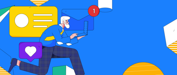 求职面试的人员扁平矢量概念运营插画