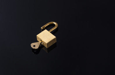 金融经济数据资金安全概念图