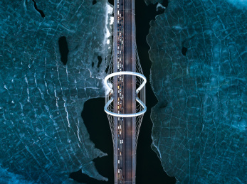 城市风光，沈阳房产建设开发，三好桥，浑河