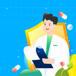 世界肝炎日医生检查肝脏治疗肝炎疾病插画