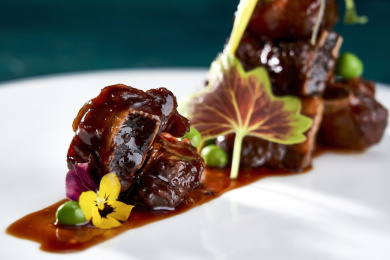 上海本帮菜红烧酱油排骨