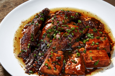 红烧杂鱼与豆腐