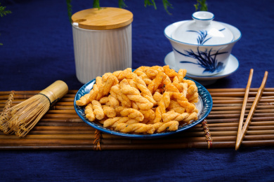 特色小吃美食小麻花