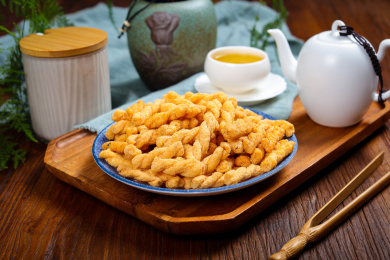 特色小吃美食小麻花