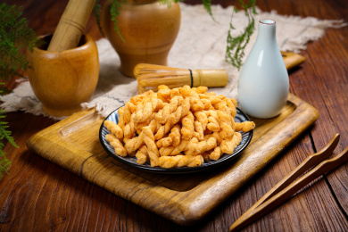 特色小吃美食小麻花