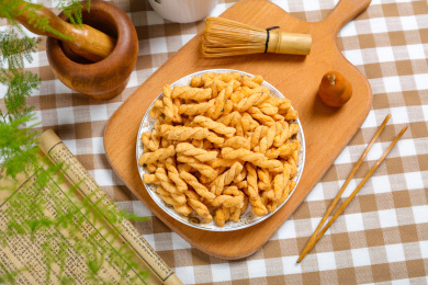 特色小吃美食小麻花