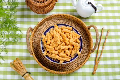 特色小吃美食小麻花