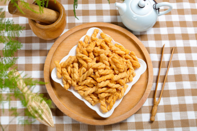 特色小吃美食小麻花