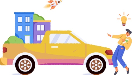 男性感慨科技发展搬家工具便捷高效快速