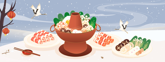 春节年夜饭火锅