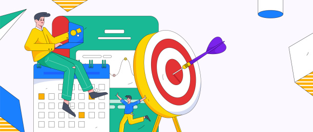 做好规划商务人物扁平矢量概念运营插画