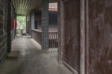 中国四川宜宾横江古镇朱家民居石城别墅