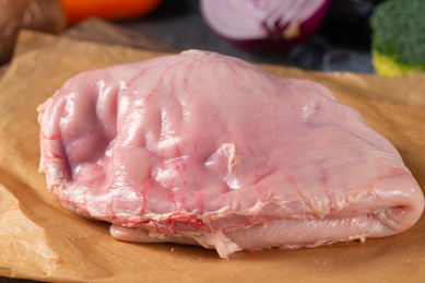 生鲜猪肚部位分割