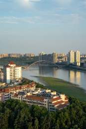 四川省绵阳市城市天际线