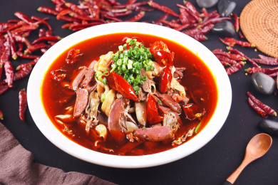 麻辣鸭杂