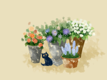 花园一角小场景