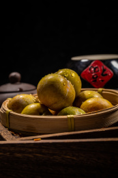 青黄皮的李子水果