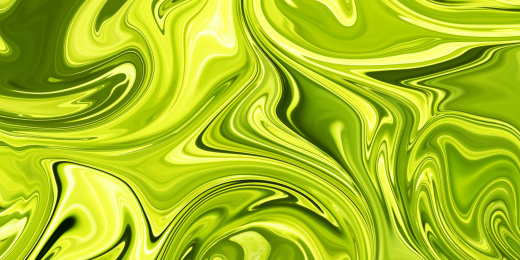 绿色漩涡水彩质感镭射背景