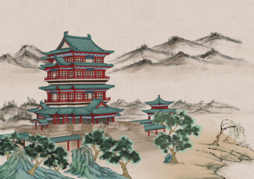 中国四大古建筑滕王阁