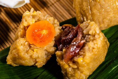 中式传统美食粽子