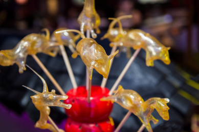 中国民间手工艺吹糖人