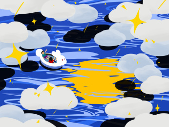 水中观月