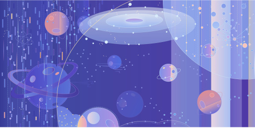 元宇宙赛博朋克科技商务