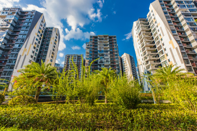 城市的小区楼盘设计