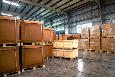 物流汽车零部件仓库