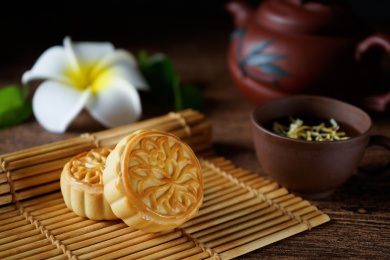 八月十五中秋节月饼