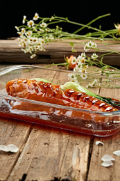 浇汁红烧鲽鱼尾