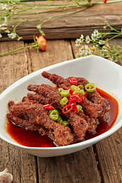 红油卤味虎皮鸡爪