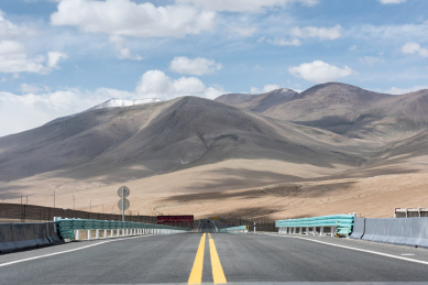 中国新疆中巴友谊路314国道