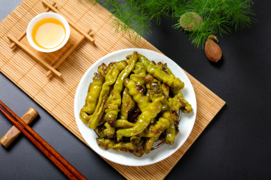 川味特色菜肴虎皮青椒