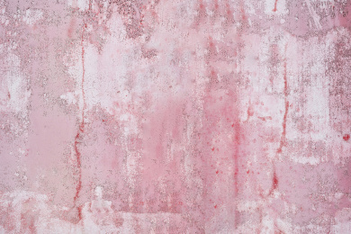 斑驳的铁皮红漆墙面背景素材