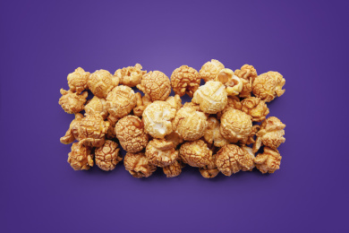 爆米花数字符号数学减号特写