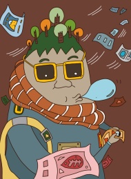 插画之大风吹