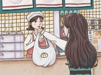 工作日的一天｜买早餐