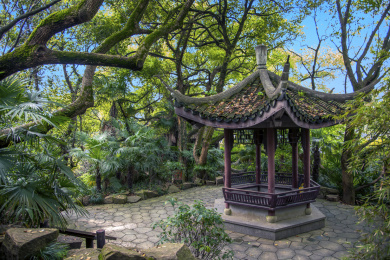 杭州西子湖畔西冷印社