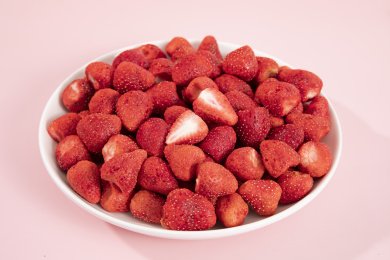 休闲零食冻干草莓