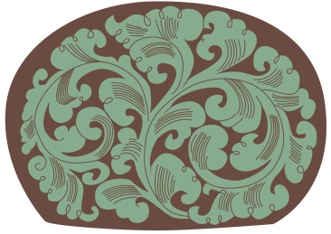 传统纹样—卷叶纹 传统