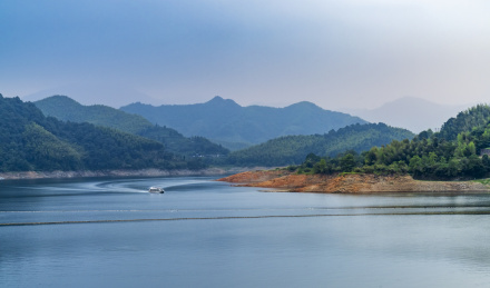 中国安徽六安霍山佛子岭水库风光
