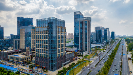 武汉光谷高新大道城市建筑