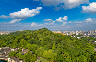 中国浙江省绍兴市府山公园