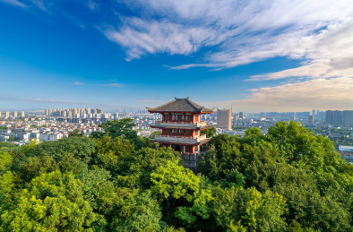 中国浙江省绍兴市府山公园