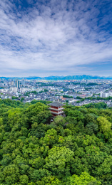 中国浙江省绍兴市府山公园