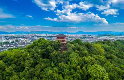 中国浙江省绍兴市府山公园