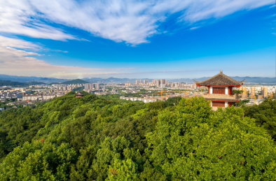 中国浙江省绍兴市府山公园