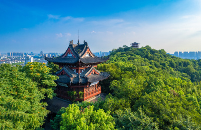 中国浙江省绍兴市府山公园