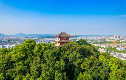 中国浙江省绍兴市府山公园